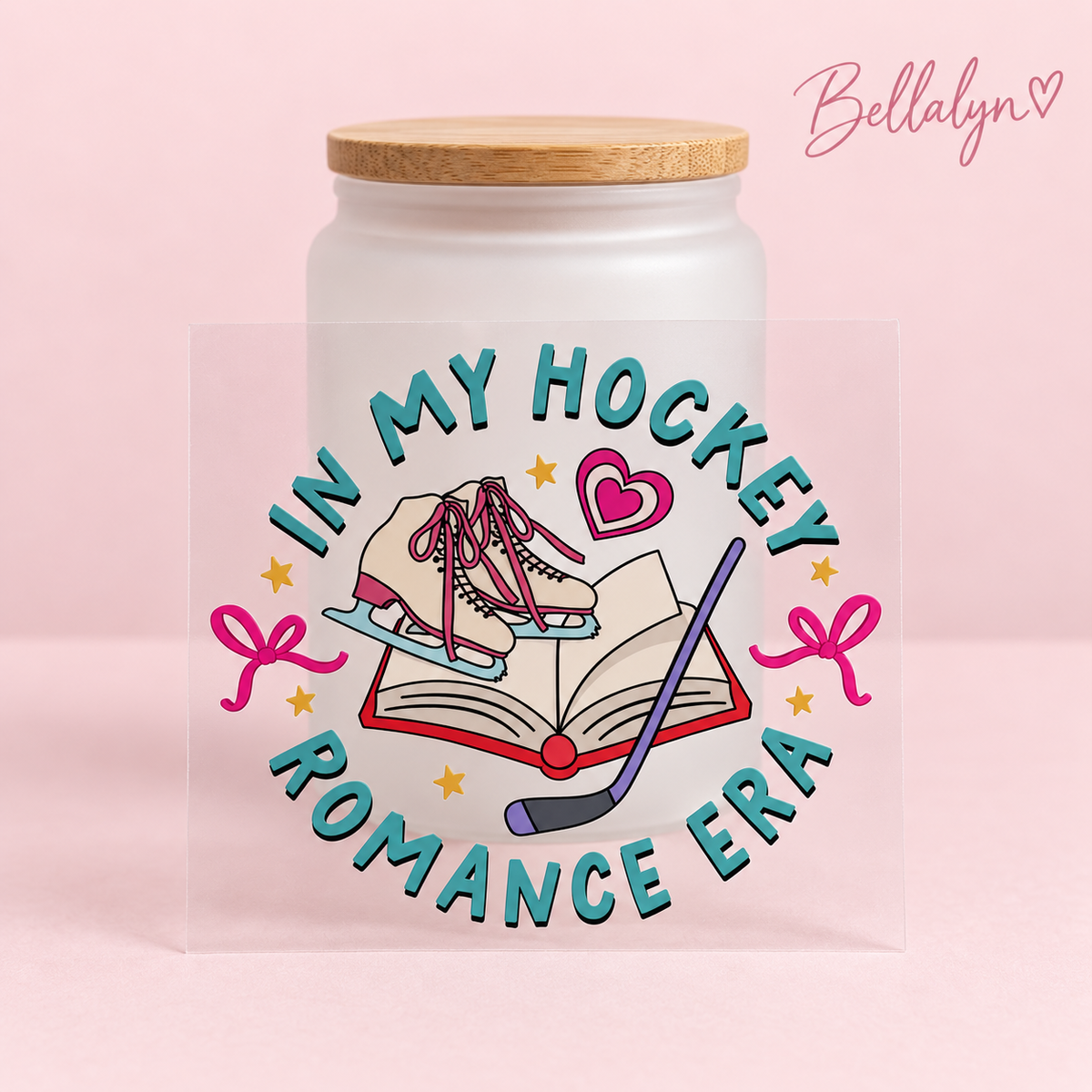 Trinkglas „In my Hockey Romance Era”