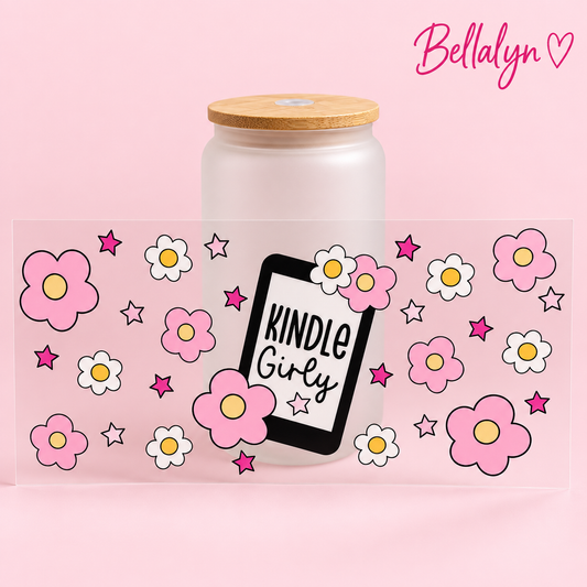 Trinkglas „Kindle Girly“
