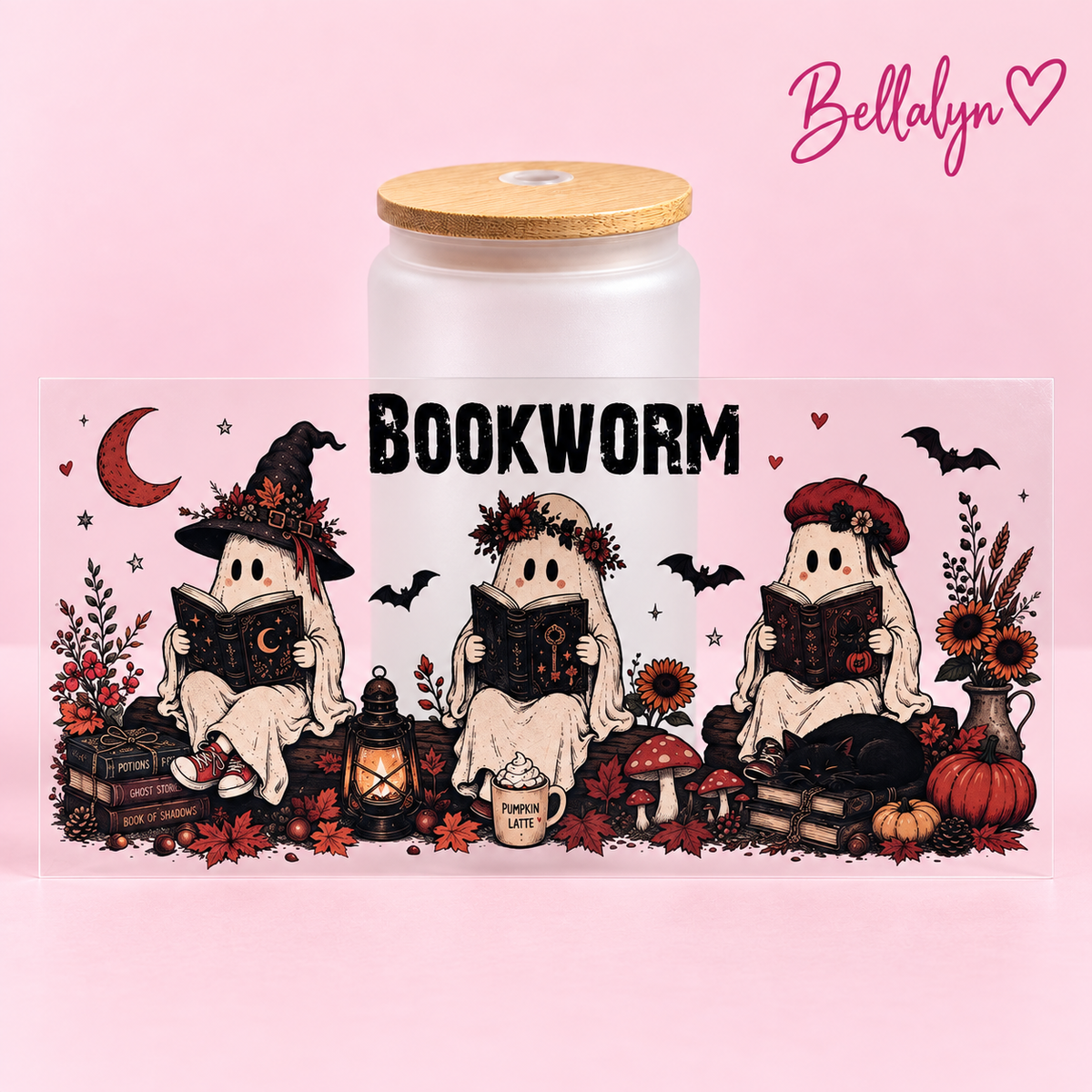 Trinkglas ,,Bookworm“