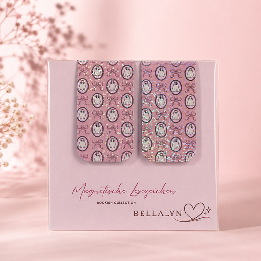 Magnetische Lesezeichen-Pink Boo